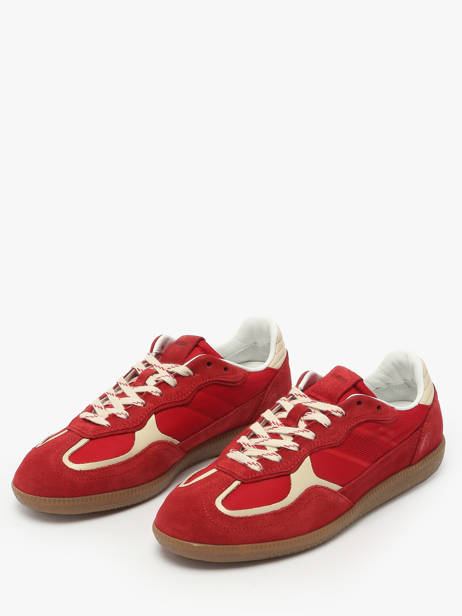 Sneakers Tb.490 Rife En Cuir Alohas Rouge women 10071001 vue secondaire 1