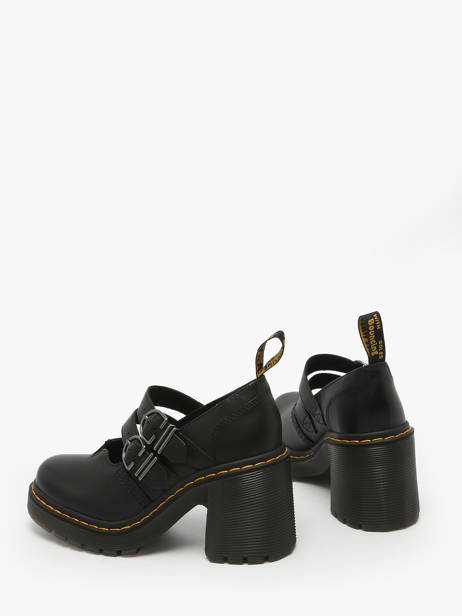 Chaussures Derbies à Talon Eviee En Cuir Dr martens Noir accessoires 27371001 vue secondaire 2