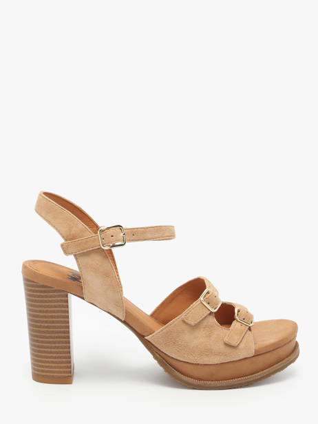 Pumps Jouta In Leather Mam'zelle Brown women CSG1H31