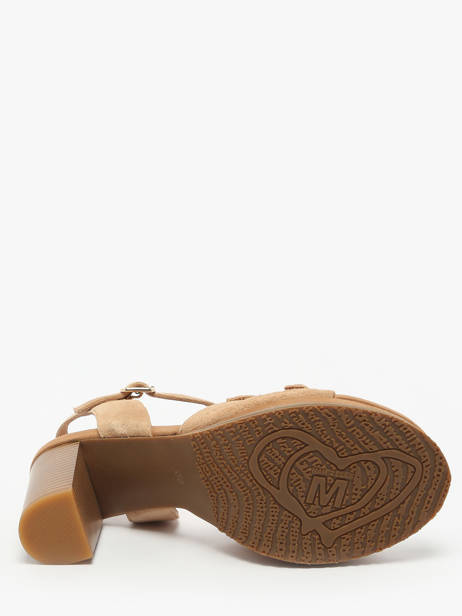 Pumps Jouta In Leather Mam'zelle Brown women CSG1H31 other view 4