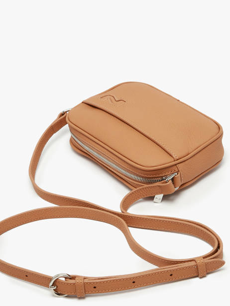Sac Bandoulière N City Cuir Nathan baume Marron n city 6 vue secondaire 2