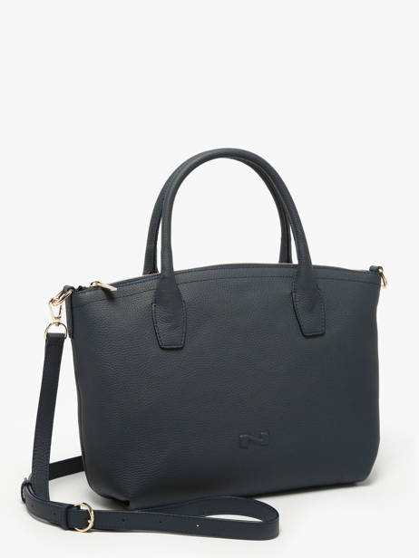 Leather Tiny Satchel Nathan baume Blue victoria 88 other view 2