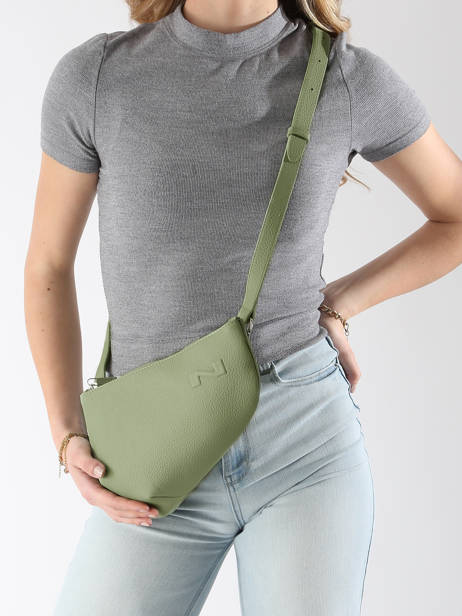 Leather Crossbody Bag N City Nathan baume Green n city N1811000 other view 1
