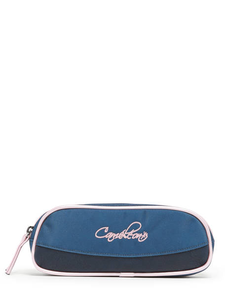 Trousse Fille 2 Compartiments Cameleon Bleu vintage fantasy PBVGTROU vue secondaire 3