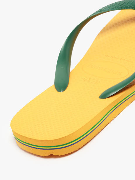 Brasil Logo Havaianas Yellow men 4110850H other view 3