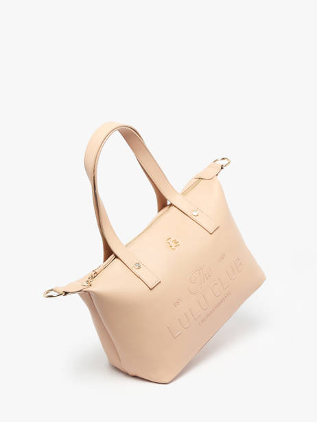 Shoulder Bag Logo Lulu castagnette Orange logo YVRAC other view 2