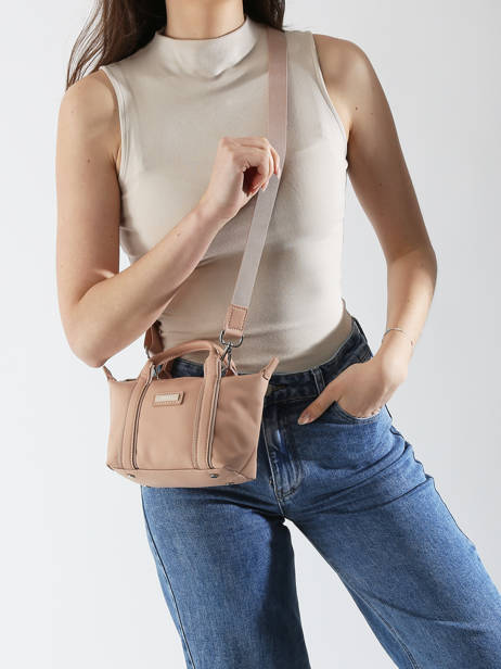 Sac Bandoulière Tara Nylon Hexagona Rose tara 8120179 vue secondaire 1