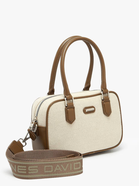 Ccrossbody Satchel Deauville David jones Beige deauville CM7340 other view 2