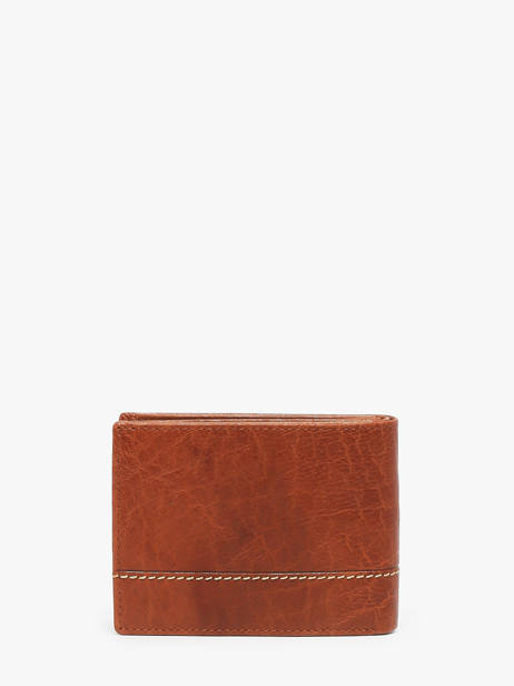 Wallet With Coin Purse Leather Maverick Brown rough gear MAVRG004 other view 2