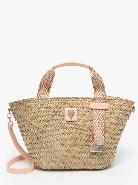 Shopping Bag Estival Straw Le voyage en panier Orange estival PM848