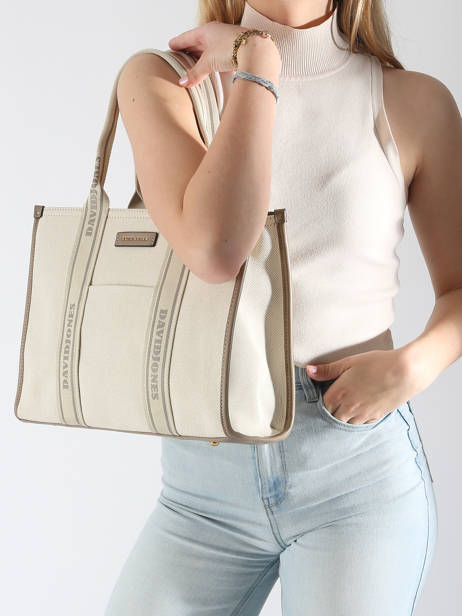 Ccrossbody Satchel La Baule David jones Beige la baule CM7460 other view 1