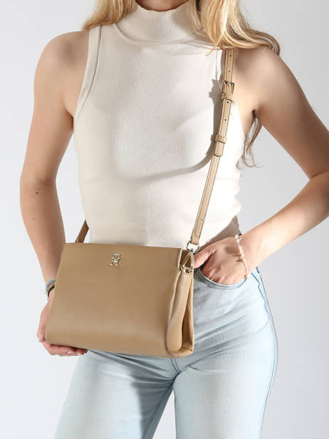 Shoulder Bag Th Legacy Recycled Polyester Tommy hilfiger Brown th legacy AW17225 other view 1