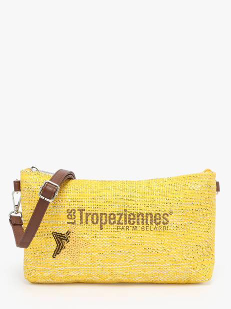 Shoulder Bag Panama Paper Les tropeziennes Yellow panama TZ02