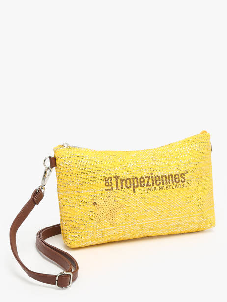 Shoulder Bag Panama Paper Les tropeziennes Yellow panama TZ02 other view 1