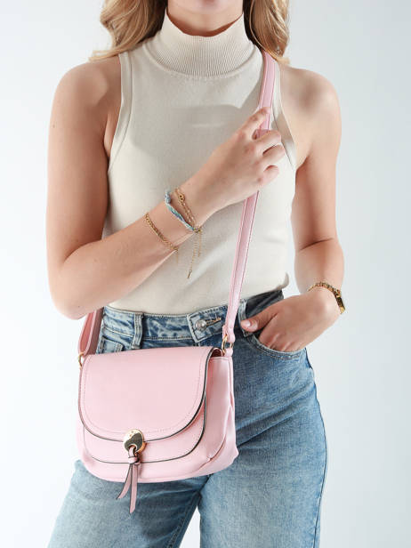Shoulder Bag Sable Miniprix Pink sable Z83082 other view 1