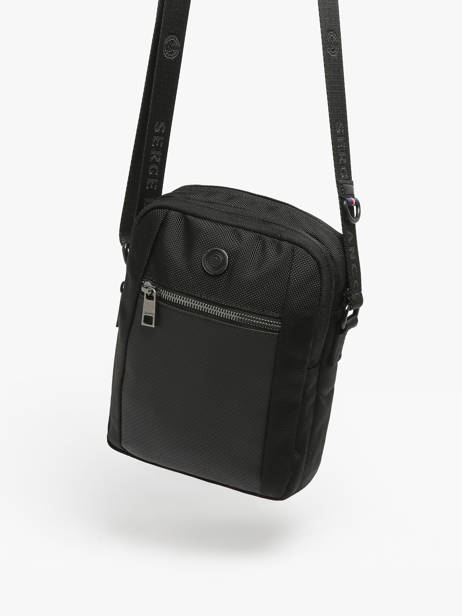 Crossbody Bag Serge blanco Black control CTL13005 other view 2