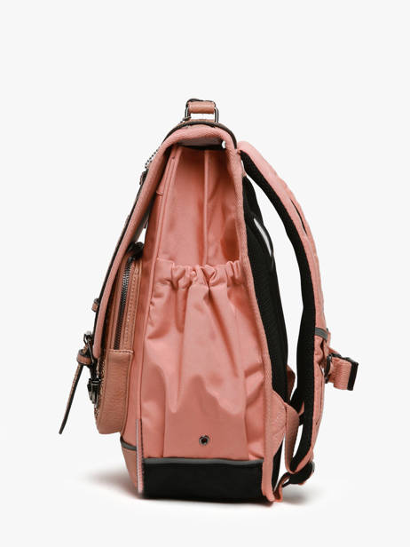 2-compartment Vintage Fantasy Backpack Cameleon Pink vintage fantasy SD39 other view 2