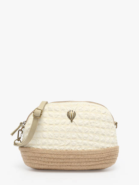 Sac Bandoulière Gaufrette Polyester Le voyage en panier Blanc gaufrette PM883