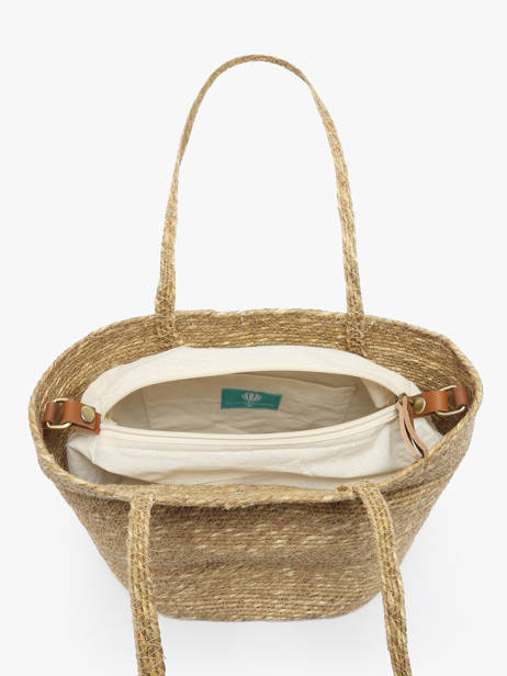 Shoulder Bag Estival Straw Le voyage en panier Beige estival PM893 other view 3