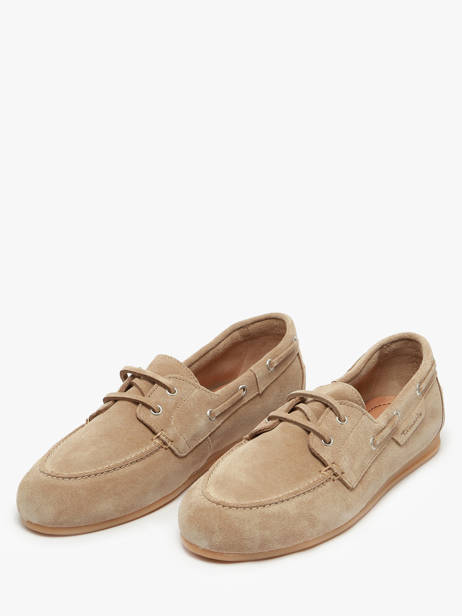 Boat Shoes In Leather Tamaris Beige women 44 other view 2