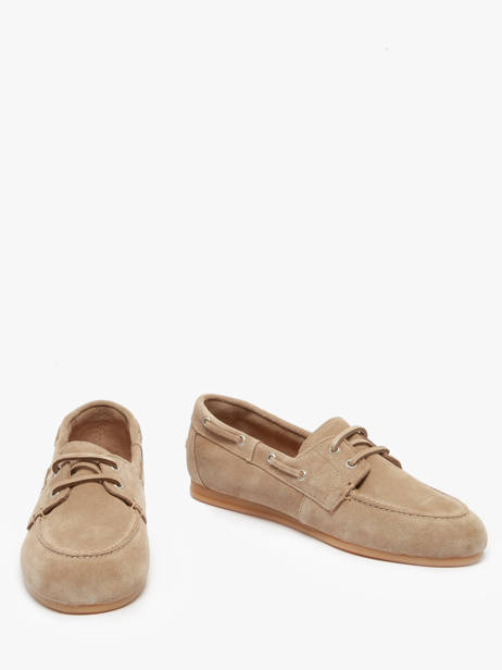 Boat Shoes In Leather Tamaris Beige women 44 other view 3