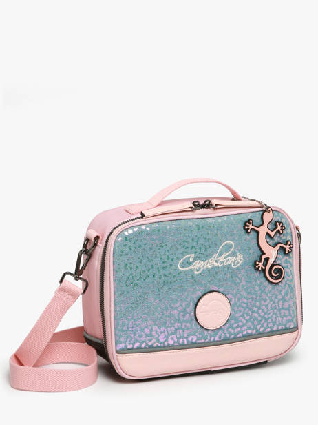 Lunch Bag Cameleon Blue vintage fantasy BL24 other view 1