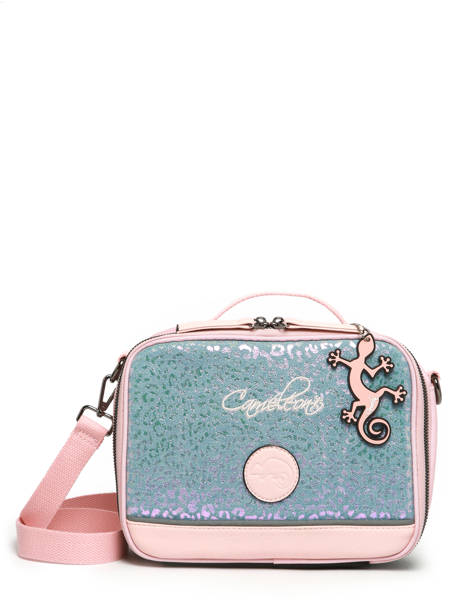 Lunch Bag Cameleon Blue vintage fantasy BL24 other view 4