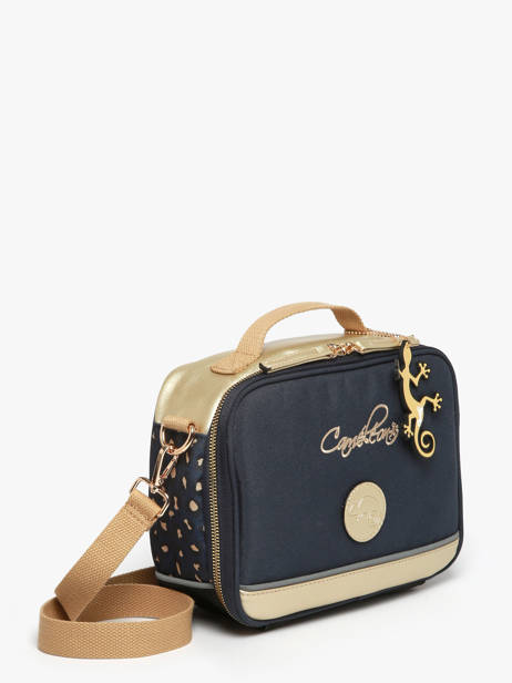 Lunch Bag Cameleon Blue vintage fantasy BL24 other view 1