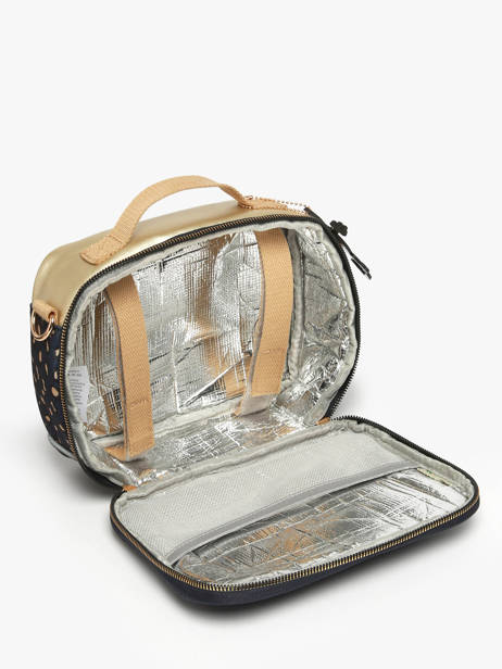 Lunch Bag Cameleon Blue vintage fantasy BL24 other view 2