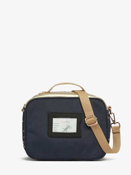 Lunch Bag Cameleon Blue vintage fantasy BL24 other view 3