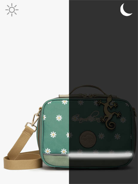 Sac Gouter 1 Compartiment Cameleon Vert vintage fantasy BL24 vue secondaire 6