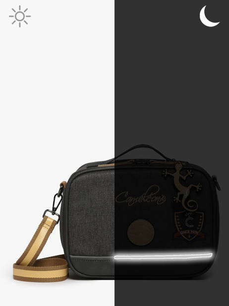 Lunch Bag Cameleon Gray vintage urban BL24 other view 5