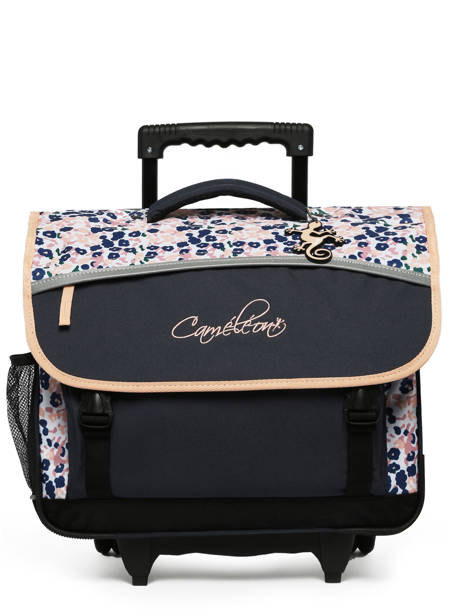 Cartable à Roulettes Enfant 3 Compartiments Cameleon Bleu actual CR41 vue secondaire 7