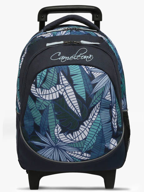Wheeled Schoolbag Cameleon Blue actual SR39
