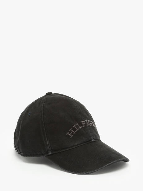 Cap Tommy hilfiger Black monotype soft AM13003 other view 1