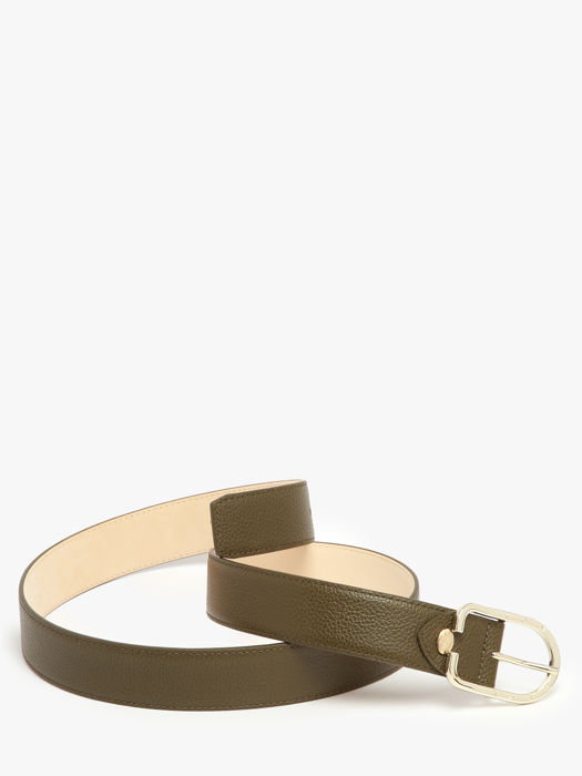 Longchamp Le foulonné Belts Green