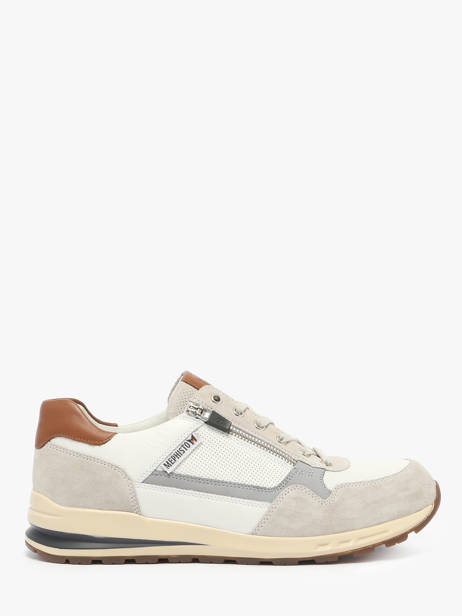 Sneakers Bradley In Leather Mephisto White men P5147074