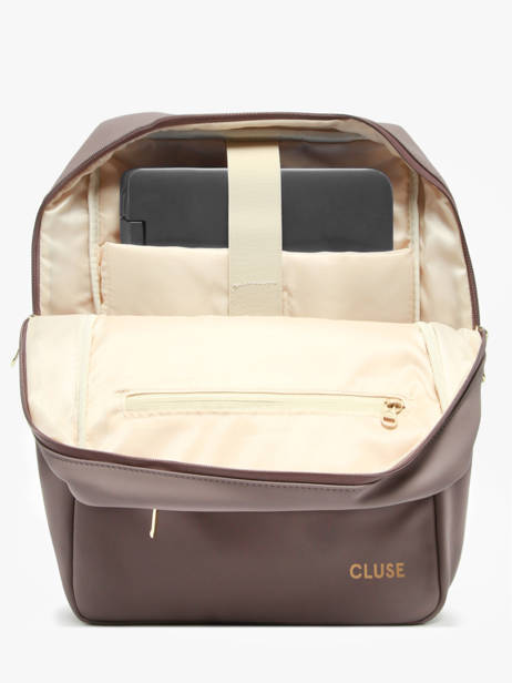 Sac à Dos Cluse Marron backpack CX044 vue secondaire 1