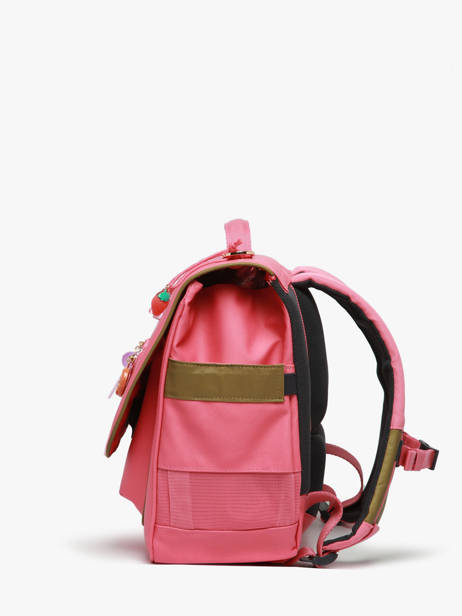 Cartable It Bag Midi Girl 2 Compartiments Jeune premier Rose daydream girls G vue secondaire 2