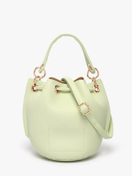 Satchel Grained Miniprix Green grained KL62050 other view 3