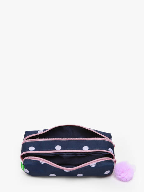 2-compartment Pouch Tann's Blue les fantaisies f 12325 other view 1