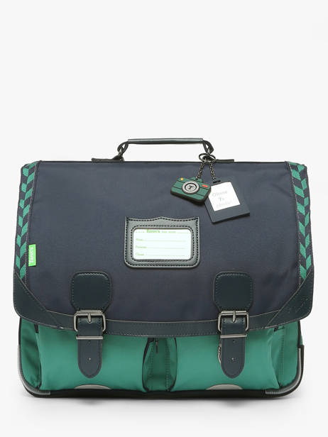 2-compartment Satchel Tann's Blue les fantaisies g 41126