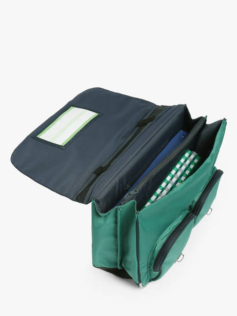 2-compartment Satchel Tann's Blue les fantaisies g 41126 other view 3