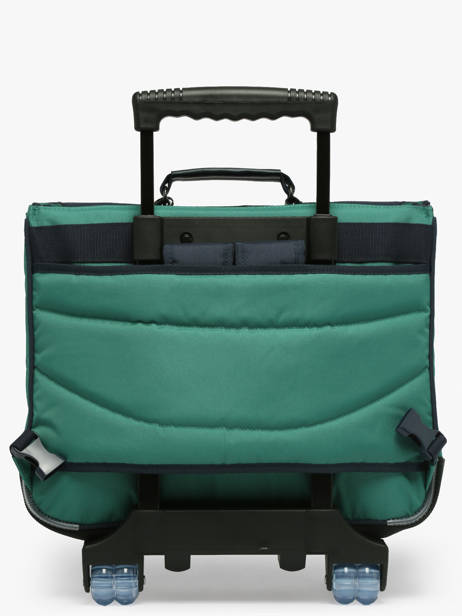2-compartment Wheeled Satchel Tann's Blue les fantaisies g 43126 other view 5
