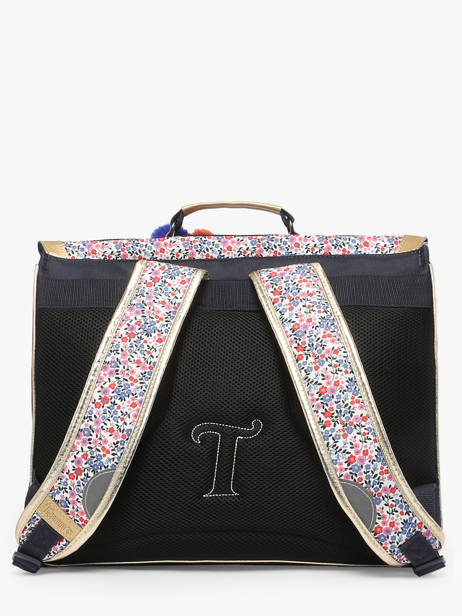 2-compartment Satchel Tann's Blue les fantaisies f 41265 other view 4
