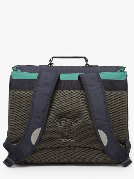 2-compartment Satchel Tann's Blue les fantaisies g 41126 other view 4