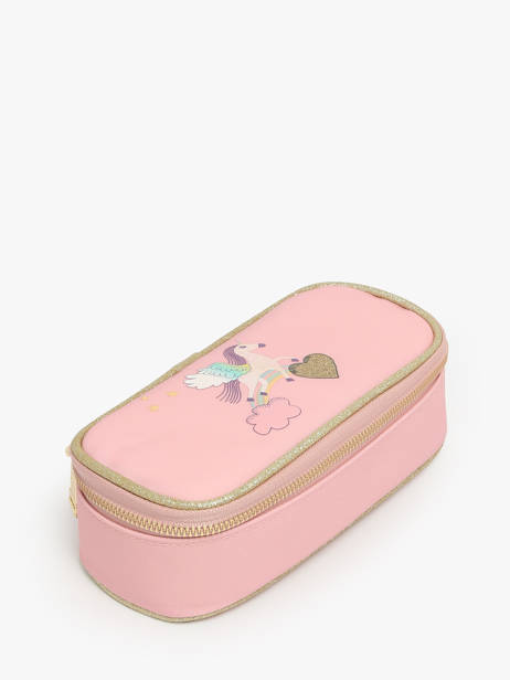 Trousse 1 Compartiment Jeune premier Rose classics C vue secondaire 1