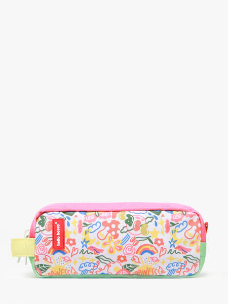 2-compartment Pouch Hello hossy Multicolor cool kids P