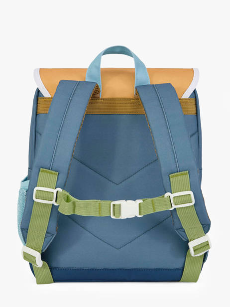 Backpack Hello hossy Blue cool kids S6 other view 4