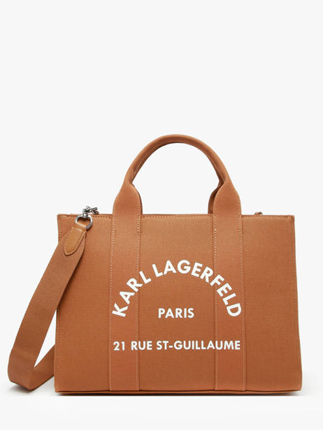 Small Tote Bag Rsg Cotton Karl lagerfeld Brown rsg A1W50010